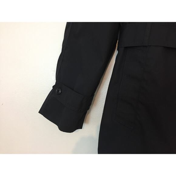(9) DLA Garrison Collection Mens Army Trench Coat Size 46R Military Jacket Lined - Picture 3 of 8